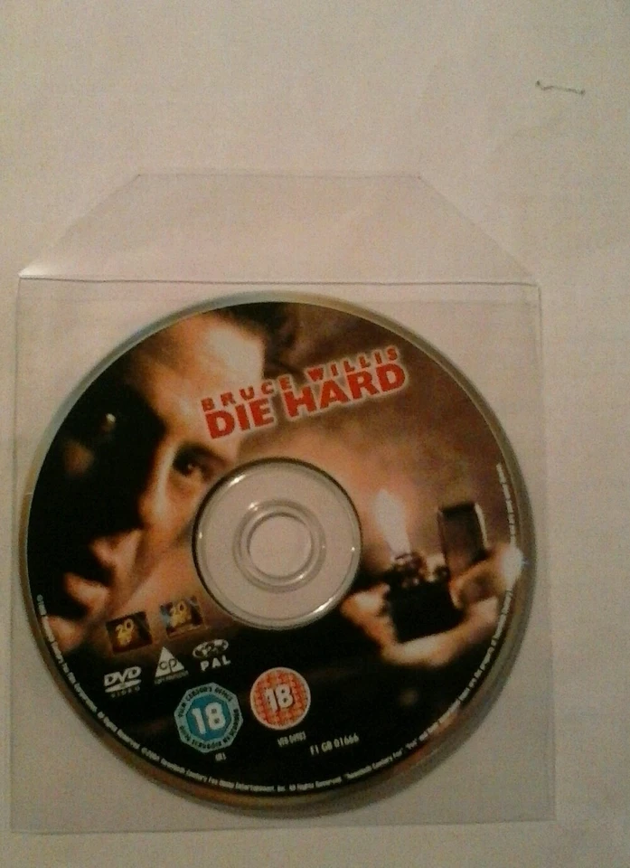 Die Hard (DVD, Disc only) Brand New. Bruce Willis.  - Image 1 of 1