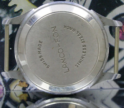 LANCO FON One Key Alarm Vintage Watch case for Spares Only - Image 1 of 4