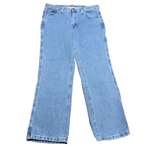 New Wrangler Jeans Mens 35x30 Cowboy Cut Premium Performance Slim Fit - Picture 1 of 10