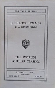 "Sherlock Holmes Detective Stories"-art-type edition circa 1940 byA. Conan Doyle - Picture 1 of 3