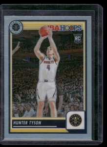 2023-24 Panini Premium Stock #29 Hunter Tyson Silver Prizm Denver Nuggets - Picture 1 of 2