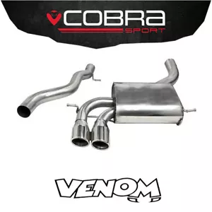 Cobra Exhaust 3" Cat Back System (Non-Res) Audi S3 8P 3 Dr 4WD (06-12) AU07 - Picture 1 of 2