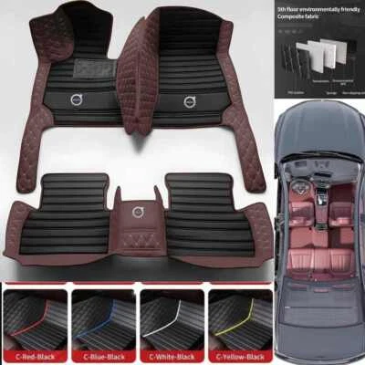 For Volvo S40 S60 S70 S80 S90 Car Floor Mats Custom Waterproof All Series Auto Foto 1 de 4