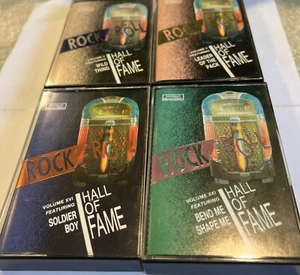 Rock N Roll Hall Of Fame Cassette Tape Lot Volume 2,5,21,26 Tested Remastered - Picture 1 of 6