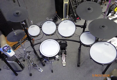 E-Drum Roland TD15 mit Tama Metalworks, Drum-Tec-MeshHeads, Drum-Doktor, Lemon - Bild 1 von 4