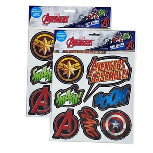 Recortes de vinilo para paredes y pisos Marvel Avengers 14 piezas x 2 - Imagen 1 de 1