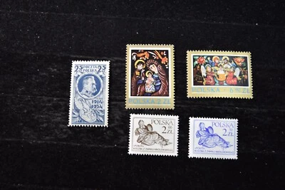 POLONIA 1934 LEGIÓN S 287 + 1979 NAVIDAD S 2363-2364 + ART S 2286-2287 MNH Foto 1 de 4