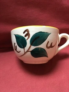 Stangl Pottery Terra Rose Fruit Coffee Tea Cup Vtg Hand Painted Trenton NJ  - Picture 1 of 8
