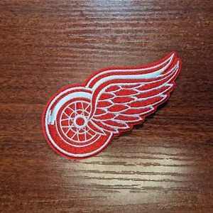 "Parche de hierro bordado de hierro Detroit Redwings 3,5x2" NHL para deportes de hockey - Imagen 1 de 3