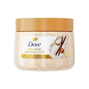Dove Body Scrub, Exfoliate and Nourish Skin, Vanilla 15 Oz - Picture 1 of 4