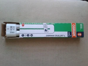 OSRAM DULUX L 18W/840 2G11 4 pin 18W 4000°K 1200 LUMEN FLUORESCENTE OSRAM - Foto 1 di 4