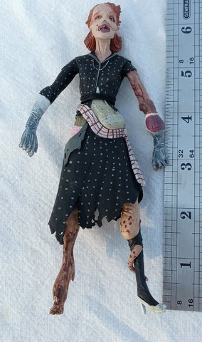 NECA Bioshock 2 Ladysmith Splicer action figure from the 2pc pack with Crawler Cover