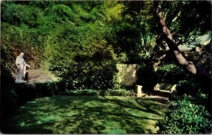 Gods Garden Forest Lawn Cemetery Glendale California Real Photo Postcard - Picture 1 of 1