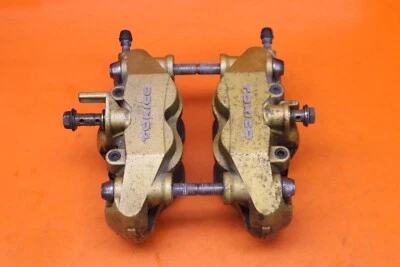 03-04 SUZUKI GSXR 1000 OEM RIGHT LEFT FRONT BRAKE CALIPER SET PAIR CALIPERS - Image 1 of 4
