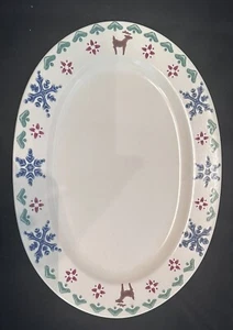 Pfaltzgraff NORDIC CHRISTMAS PIATTO DA PORTATA OVALE 14,25” X 10,50” - Foto 1 di 15