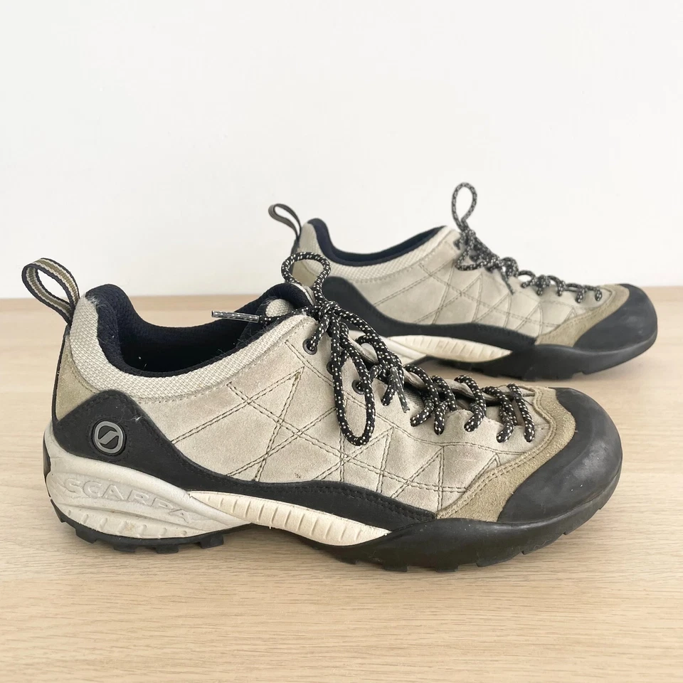 Scarpa Zen Pro Hiking Shoes Unisex US M6 W7 EU 38 UK 5 Smoke Fog Gray Low Top - image 1 of 4