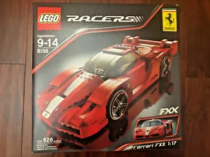 NEW & FACTORY SEALED! LEGO RACERS 8156 Ferrari FXX 1:17 from 2008 - Picture 1 of 6