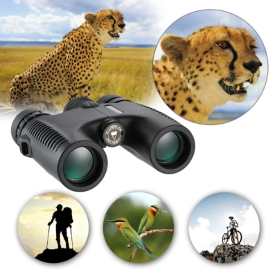 Visionking 10x26 Bak4 Portable Roof Binoculars Jumelles Telescope hunting army - Image 1 of 4