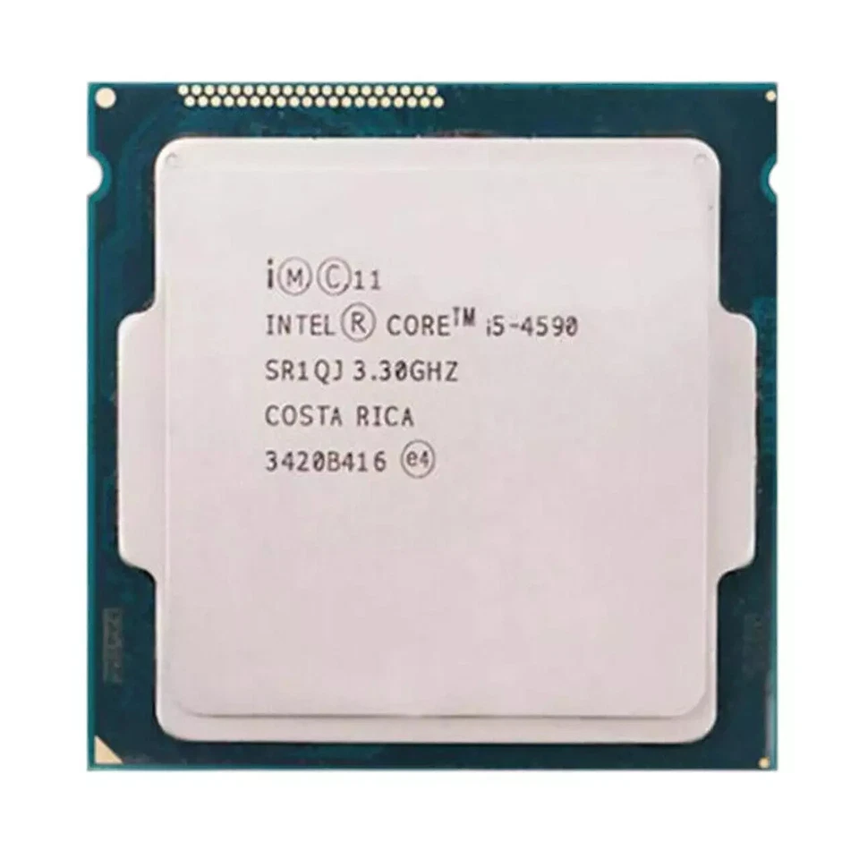 Intel Core i5-4590 3.30GHz Desktop CPU Processor SR1QJ Tested - Image 1 of 1