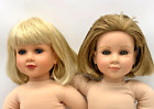 2 poupées My Twinn KATE posables 23" 2001 & 2003 blonde foncée/vert & lt blonde/bleu