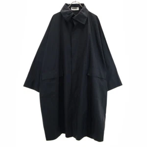 Cappotto ISSEY MIYAKE made in Japan collo inox 4 nero pioggia uomo - Foto 1 di 9