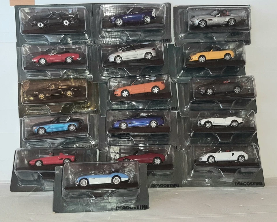 AUTOMODELLI SPIDER E CABRIO DEAGOSTINI MENU' A TENDINA - Immagine 1 di 1