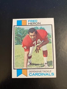 1973 TOPPS FOOTBALL #44 FRED HERON!! $1 SHIPPING!! - Picture 1 of 2