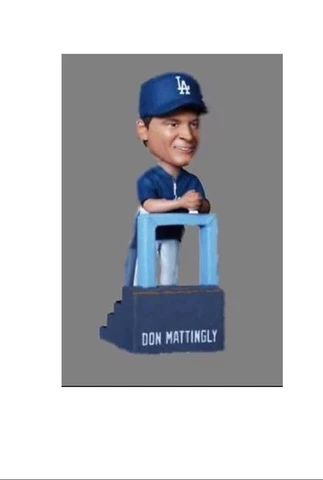 DODGERS DON MATTINGLY 2011 SGA BOBBLEHEAD Cover