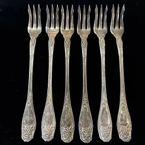 6 Antique Isabella 1913 International Silver Oyster Fork 6” - Picture 1 of 6