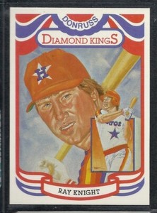 1984 Donruss Baseball - #12 - Ray Knight - Houston Astros