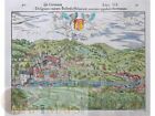 Baden im Aargau Schweiz Alte Karte Sebastian Münster 1559