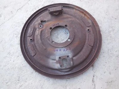 Placa de respaldo de freno de tambor trasero Porsche 356 B (derecha, lado del pasajero) #3 Foto 1 de 4
