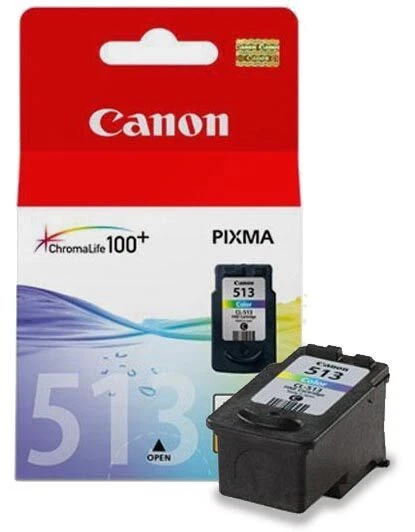 Canon 513 Colour Original Printer Ink Cartridge CL-513 - Image 1 of 1