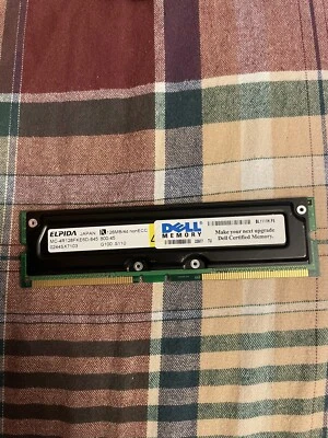 Dell Elpida 128MB RAMBUS 128MB/4d  800-45  - Image 1 of 2