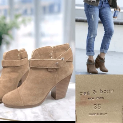 Rag & Bone The Harrow Botas Botines Talla 35/US 5 Foto 1 de 4