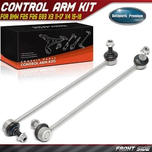 2x Front Left & Right Stabilizer Bar Link for BMW F25 F26 E83 X3 11-17 X4 15-18 - Picture 1 of 9