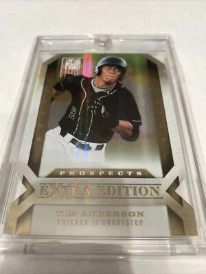 2013 Panini Elite Extra Edition Status Gold Die-Cut 4/5 Tim Anderson #112 - Image 1 of 3