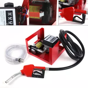 Pompe de transfert diesel électrique 45L/min / 60L/min extracteur de carburant huile auto-amorçante - Photo 1/47
