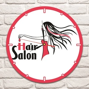 Hair Salon Design Color design vinyl record wall clock art reception area shop 1 - Picture 1 of 1