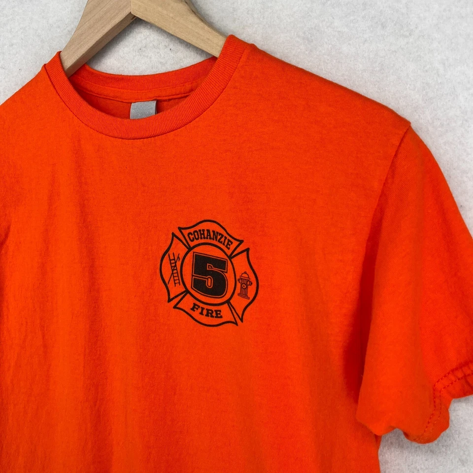 Camisa de Bomberos COHANZIE Juvenil L Futuro Bombero Manga Corta Waterford CT Naranja Foto 1 de 4
