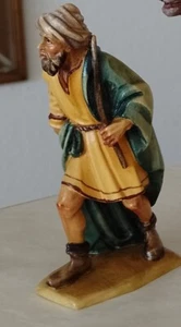 Dürr Krippenfiguren Holz Elefantentreiber ca. 11 cm Moroner Krippe - Bild 1 von 6