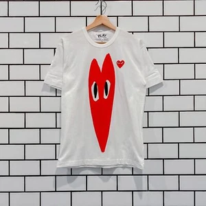 COMME DES GARCONS CDG PLAY CONTRAST LOGO T-SHIRT AZ-T224-051-1 - Bild 1 von 2