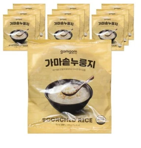 Gomgom Gamasot Nurungji 200g x 10pcs Dried Rice Food / Korean traditional Health - Picture 1 of 8