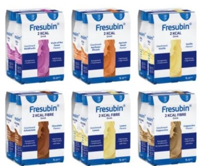 Fresubin Fibre 2 kcal Mischkarton 24x200 ml MHD 10/26 Neu OVP - Bild 1 von 2