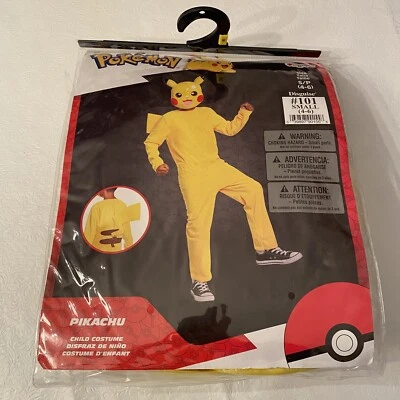 Fantasia infantil Pokémon Pikachu - Tamanho pequeno (4/6) - Novo no pacote - Imagem 1 de 4