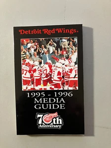 Detroit Red Wings 1995-96 Media Guide 70th Anniversary - Picture 1 of 1