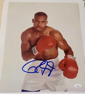 ROY JONES JR. SIGNED AUTOGRAPH BOXING LEGEND IN RING NEW 11x14 PHOTO JSA COA - Picture 1 of 2