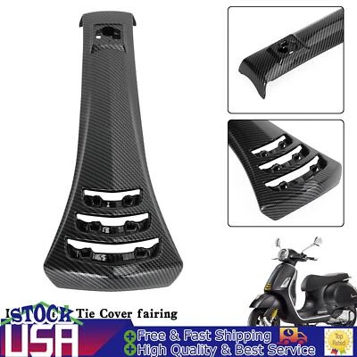 Steering Horn Head Cover fairing Tie For VESPA GTS300 GTV300 2019-2022 Carbon #3 Foto 1 de 4