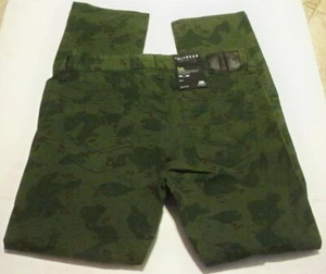 PANTALONES VAQUEROS PARA HOMBRE CHICOS BULLHEAD GRAVELS DELGADOS CAMUFLAJE CHINO Nuevos $59 - Imagen 1 de 1