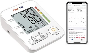 FirstMed Bluetooth Backlit Digital Blood Pressure Monitor Machine Upper Arm Auto - Picture 1 of 9
